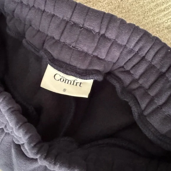 Comfrt Navy Jogger Sweat Pants - M BRAND NEW - Picture 2 of 3